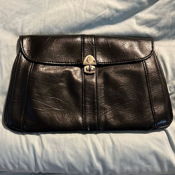 Vintage Salvatore Ferragamo Original Clutch - Picture 1 of 5